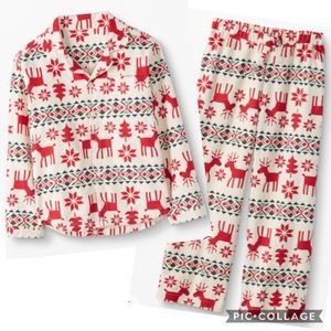 Hanna Andersson Dear Deer Flannel Pajamas Set 2